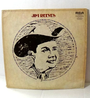 Jim Reeves Self Titled 12" Vinyl Record Album 2LP 1972 RCA Camden CXS-9001(e) - Image 1 of 4
