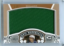 2015-16 Leaf Genesis Epic Materials #EM-51 Max Lajoie 2/25