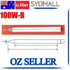 SOLDADOR HIERRO Punta Sin Plomo para 100W B Plomo Cónico Ventanas OZ de radiocontrol - Imagen 1 de 3