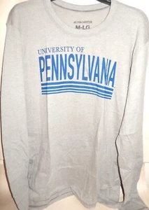 Camiseta de manga larga Alma Mater NCAA Pennsylvania Quakers para hombre, grande - Imagen 1 de 6