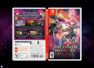 Fire Emblem Warriors Three Hopes COVER ART: Insert / Case for Nintendo Switch - Picture 1 of 3