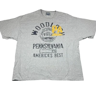 Woodloch Resort Hawley, PA Camp David T-Shirt Sz XXL Lake Teedyuskung - Image 1 of 4