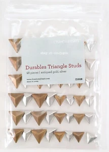 Close to My Heart CTMH Durables Triangle Studs #13b - Picture 1 of 2