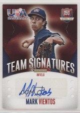 2014 USA Baseball Box Set 15U National Team Signatures /299 Mark Vientos Auto