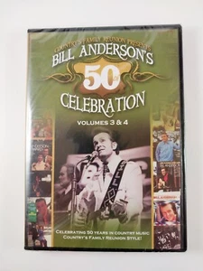 Bill Anderson's 50th Celebration Volumes 3 & 4 (DVD, 2010) 2 Discs - Sealed - Imagen 1 de 3