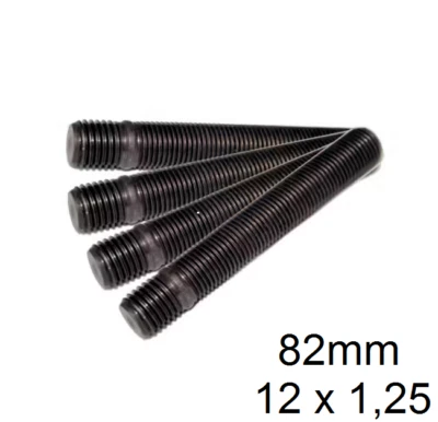 Serie 4 Colonnette SPARCO 24912582 per Distanziali LUNGHE 82 mm M12 Passo 1,25  - Imagen 1 de 3