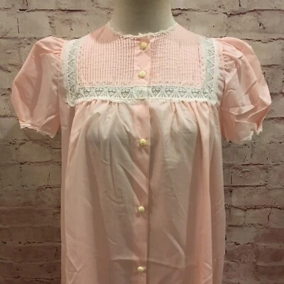 Camisón vintage Barbizon atrevido Seraphim Batiste años 60 rosa pecho pequeño 36 Foto 1 de 4