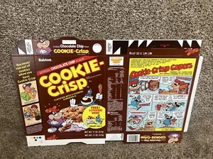 1985 Cookie Crisp Cereal Super Rare Test Box - Picture 1 of 10
