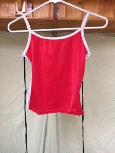 Red & White Adult 2 Piece Jazz/Hip Hop Dance Costume - Picture 1 of 2