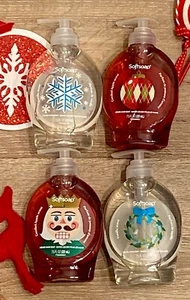 4 Bottles- SOFTSOAP Christmas Variety Pack, LIMITED ED. Hand Soap, 7.5oz Ea. New - Picture 1 of 6