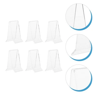  6 Pcs Espositore Per Scarpe Scarpiera Portascarpe Trasparente Espositori - Immagine 1 di 4
