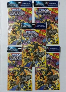 Final Faction First Impact #1 Origin Story 1st Edition Sealed FEB 2022 Lot of 5 - Picture 1 of 6