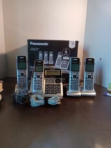 Panasonic KX-TG994 4-słuchawka Bezprzewodowy telefon (używany PRZECZYTAJ) - Zdjęcie 1 z 6