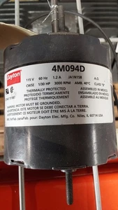 DAYTON 1/30HP 3000RPM MODEL 4M094D LOCATION I-2 - Picture 1 of 1