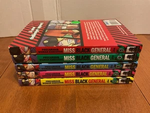 Lot MISS BLACK GENERAL Manga Books Vol 1-5 Jin Seven Seas English 1st Printing - Picture 1 of 11