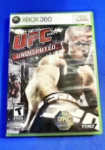 UFC 2009 Undisputed (Microsoft Xbox 360, 2009) Complete Very Good Condition - Picture 1 of 2