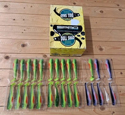 27 × SPRO HAND POURED DULL SHAD 11 cm Gummifische NEU Shads Köder Gummifisch NEW - Bild 1 von 4
