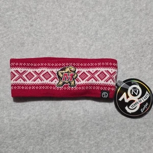 Maryland Terapins Ear Warmer OS Headband Red NEW NCAA Zephyr - Picture 1 of 9