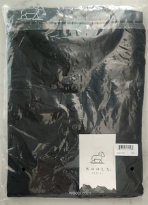 Rarität WoolX Damen SMALL Merinowolle "ROSIE" ärmelloses Poloshirt Golf - SCHWARZ - NEU - Bild 1 von 8