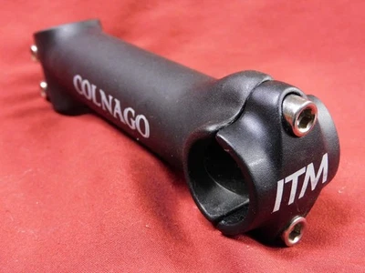 Excellent 13 cm Threadless Black ITM Colnago Stem 1" x 130 mm x 26.0 mm 210 gram - Image 1 of 4