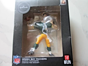 Hallmark Aaron Rodgers Green Bay Packers Black Box 2021 NFL Ornament Neu in OVP - Bild 1 von 4