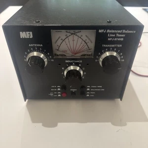 MFJ-974H - Balanced Line Tuner - 300 W 6M - 160M ANTENNA TUNER - Photo 1/9