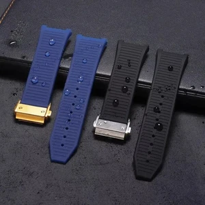 26mm per Ferragamo F-80 Cinturino Orologio Impermeabile Silicone Femmina Interfaccia Set - Foto 1 di 26