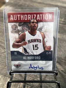 2008-09 Upper Deck NBA SP Rookie Threads Auto - Al Horford (RC) - Picture 1 of 2