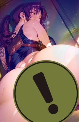 Fantasy of Cosplay Comic Revy Cosplay Black Lagoon XXX FOIL LE 25 - Image 1 of 2