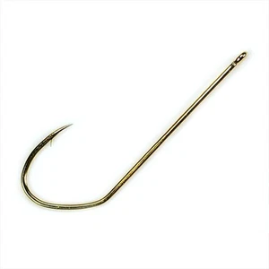 Gamakatsu 453209-25 Stiletto Hook Gold, Size 2, 25 per Pack - Picture 1 of 1
