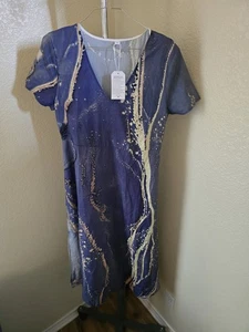 Made With Love Short Sleeve Pullover Dress - Picture 1 of 3