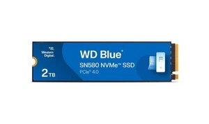 WD Blue SN580 SSD - 2 TB - intern - M.2 2280 - PCIe 4.0 x4 (NVMe) - Bild 1 von 3
