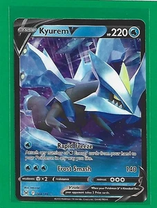 Pokémon TCG SWSH Verlorener Ursprung Kyurem V #48/196 Ultra Rare - Bild 1 von 2