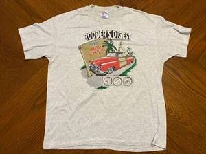Men’s Hanes T Shirt XL - Rodder’s Digest Magazine Road Scholar FLAWS - Picture 1 of 14