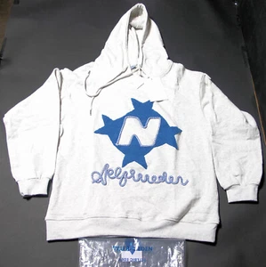 Aelfric Eden Stellaris Embroidered Hoodie Grey Size XS NWT - Picture 1 of 7