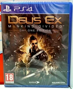 DEUS EX MANKIND DIVIDED DAY ONE EDITION PS4 PAL UK CON ITALIANO NUOVO SIGILLATO - Imagen 1 de 2