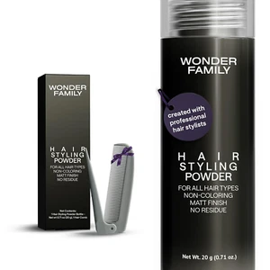 Hair Styling Powder for Men & Women - Lightweight Volumizer & Texturizer - Matte - Picture 1 of 12