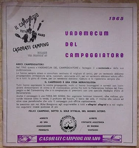 CATALOGO ARTICOLI PER CAMPEGGIO-VADEMECUM DEL CAMPEGGIATORE 1965-L2802 - Imagen 1 de 1