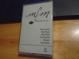 SEALED RARE PROMO Schwartz Brothers sbi sampler CASSETTE TAPE Jazz Ray Charles + - Picture 1 of 2