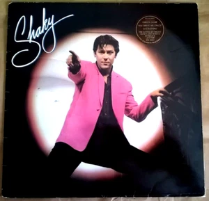 SHAKING STEVENS Shaky Viny VG+/VG+ 1981 Stereo Album Record 33 LP Hype EPC 10027 - Imagen 1 de 5