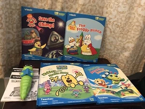 Vtech Bugsby Learning system lot , Max & Ruby, wonder pets, wubbzy (read descrip - Picture 1 of 11