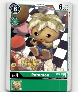 Digimon Potamon Across Time BT12-052 C - Picture 1 of 1