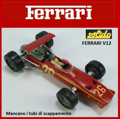FERRARI V12 SCALA 1:43 - DELLA SOLIDO NR. 167 (C027) - Immagine 1 di 4