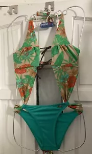 COSTUME DA BAGNO SPEEDO DONNA ""SPEEDO CON CHA ROSA"" ITACARE TAGLIA UK 10 - Foto 1 di 4