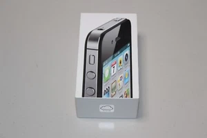 OEM Apple iPhone 4 White 32b Used Empty BOX Only  with inserts! MC919LL/A - Picture 1 of 6