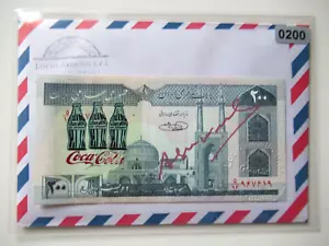 ANDY WARHOL: Banknote von WARHOL, signiert, skizziert mit Amtl. USPS-Stempel - Bild 1 von 5