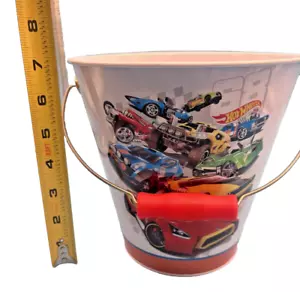 2015 Mattel Hot Wheels tin bucket WE16-63LA2E - Picture 1 of 6