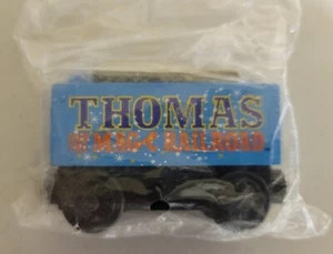 Thomas wooden Railway Rare Gold Magic Railroad Cargo Car Factory Error New - Picture 1 of 4
