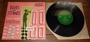 TOMMY LADNIER ~ BLUES AND STOMPS ~ UK GOLD LONDON 10" LP 1954 - Picture 1 of 7