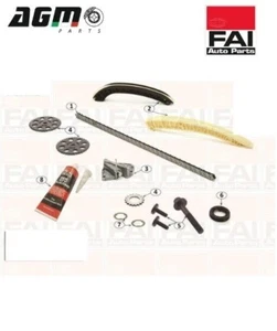 KIT CATENA DISTRIBUZIONE SEAT IBIZA CORDOBA VW POLO SKODA FABIA 1.2 B FAI TCK25 - Imagen 1 de 4